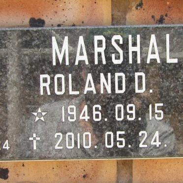 MARSHALL Roland D. 1946-2010