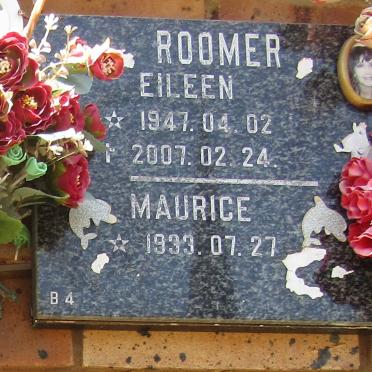 ROOMER Maurice 1933- &amp; Eileen 1947-2007