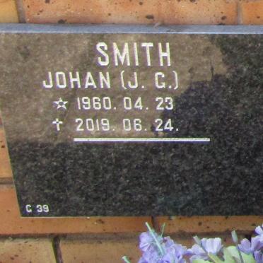 SMITH J.G. 1960-2019