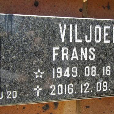 VILJOEN Frans 1949-2016