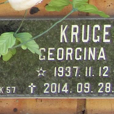 KRUGER Georgina 1937-2014