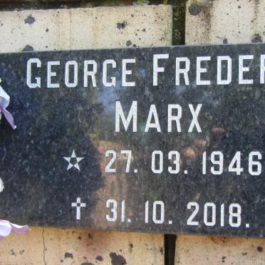 MARX George Frederik 1946-2018