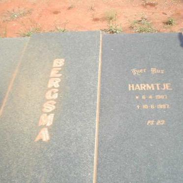 BERGSMA Harmtje 1907-1987