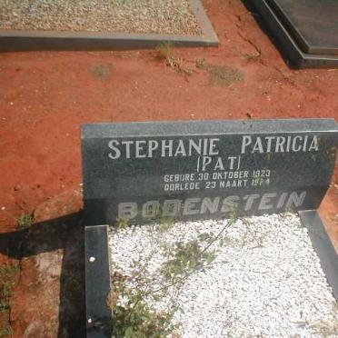 BODENSTEIN Stephanie Patricia 1923-1994