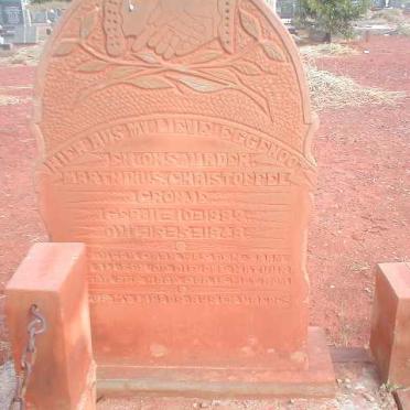 CRONJE Martinius Christoffel 1882-1948