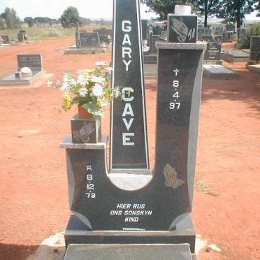 CAVE Gary 1973-1997