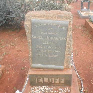 ELOFF Sarel Johannes 1877-1945
