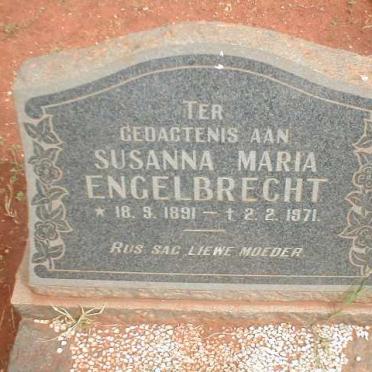ENGELBRECHT Susanna Maria 1891-1971