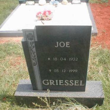 GRIESSEL Joe 1932-1999
