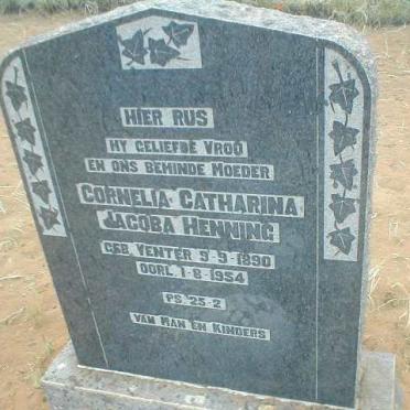 HENNING Cornelia Catharina Jacoba 1890-1954