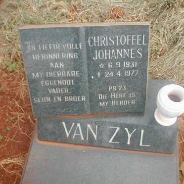 ZYL Christoffel Johannes, van 1931-1977