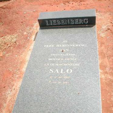 LIEBENBERG Salo 1913-1992