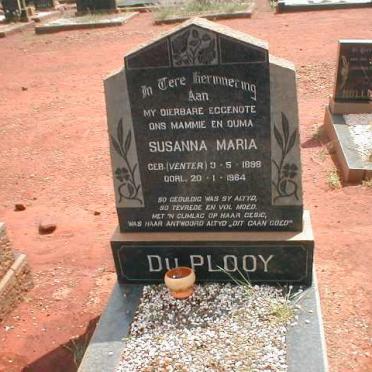 PLOOY Susanna Maria, du nee VENTER 1898-1964