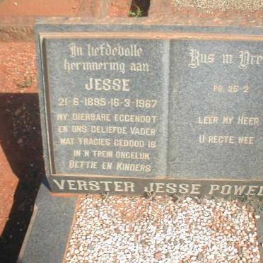 POWELL Verster Jesse 1895-1967