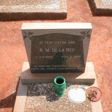REY A.M., de la 1920-1960