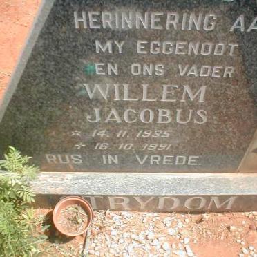 STRYDOM Willem Jacobus 1935-1991