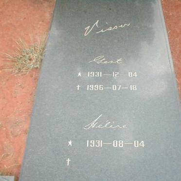 VISSER Gert 1931-1996 &amp; Helene 1931-