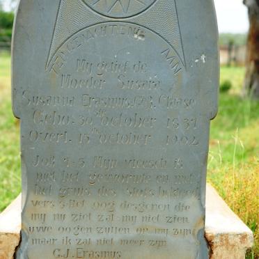 ERASMUS Susara Susanna nee CLAASE 1837-1902