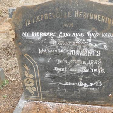 BENADE Mathys Johannes 1882-1966