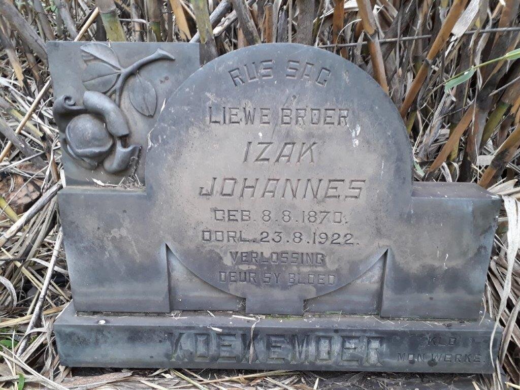 KOEKEMOER Izak Johannes 1870-1922