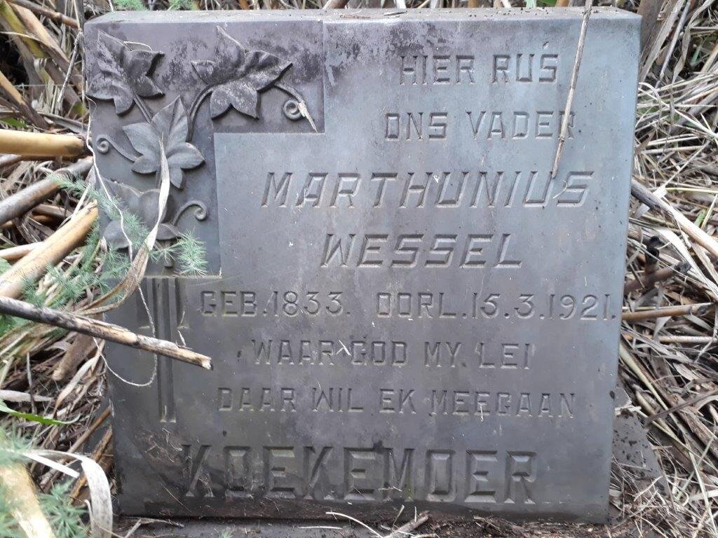 KOEKEMOER Marthunius Wessel 1833-1921
