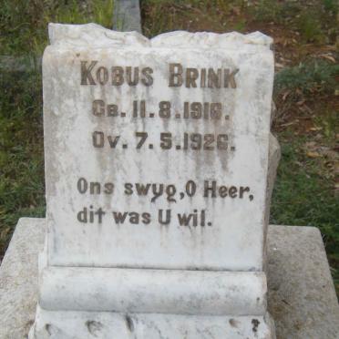 BRINK Kobus 1916-1926