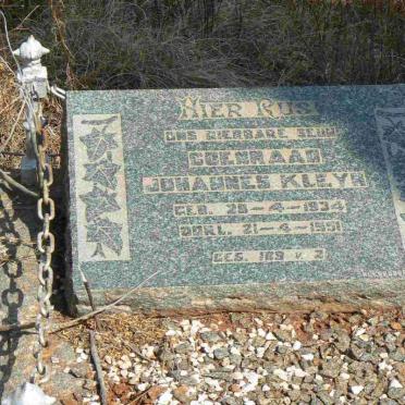 KLEYN Coenraad Johannes 1934-1951