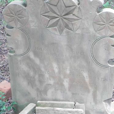 PIETERSE Mattheus Johannes 1866-1920