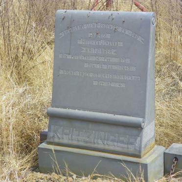 KRITZINGER Fredrika Johanna nee POTGIETER 1870-1943