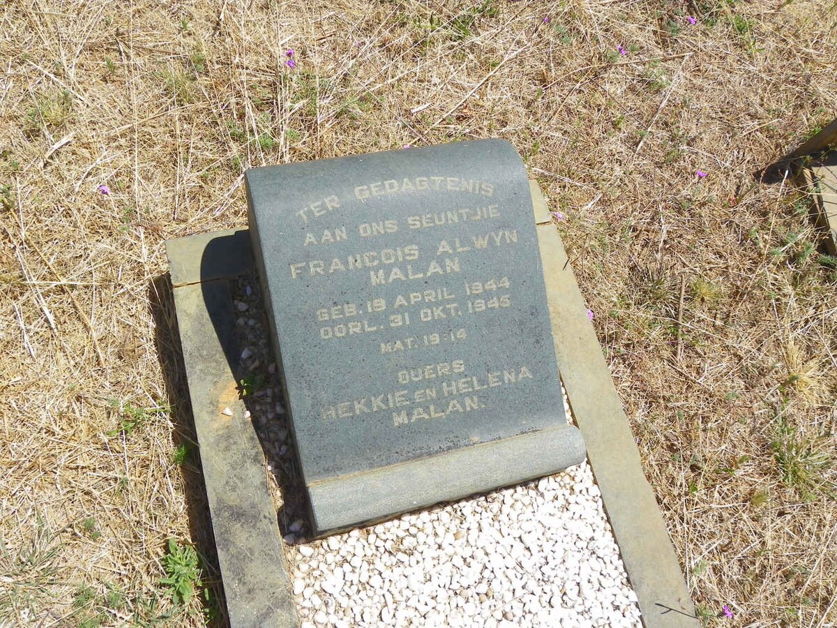 MALAN Francois Alwyn 1944-1945