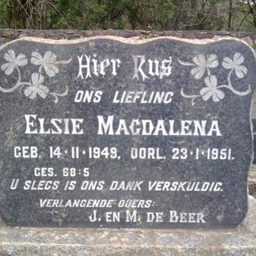 BEER Elsie Magdalena, de 1949-1951