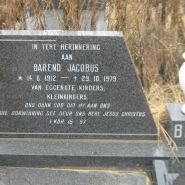 BESTER Barend Jacobus 1912-1979