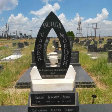 BERGH Gideon Johannes 1911-1975 &amp; Catharina Aletta 1906-1993