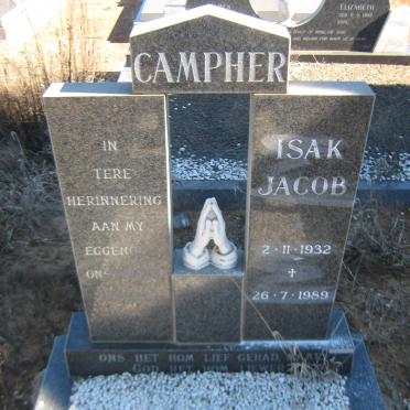 CAMPHER Isak Jacob 1932-1989