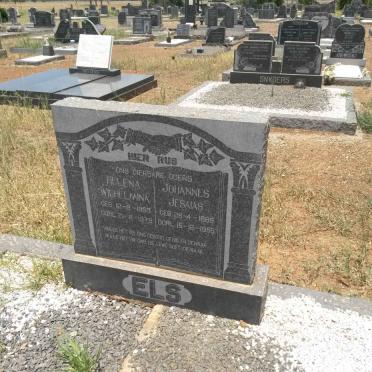 ELS Johannes Jesaias 1889-1955 &amp; Helena Wilhelmina 1893-1978