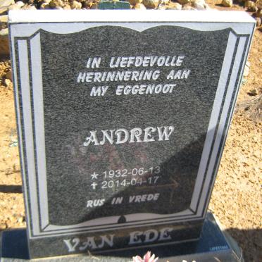 EDE Andrew, van 1932-2014