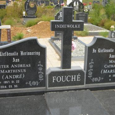 FOUCHE Pieter Andreas Marthinus 1957-2014 en Maria Catharina 1958-
