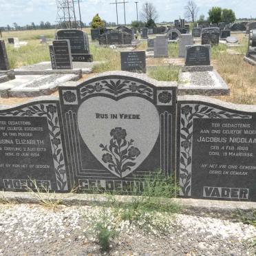 GELDENHUYS Jacobus Nicolaas 1869-1956 &amp; Rosina Elizabeth GREYLING 1873-1954