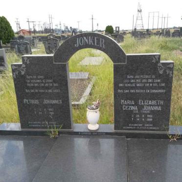 JONKER Petrus Johannes 1902-1981 &amp; Maria Elizabeth Gezina Johanna FOUCHE 1906-1999