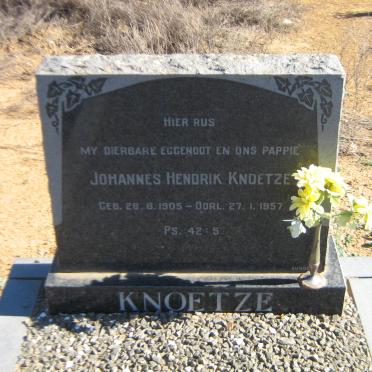 KNOETZE Johannes Hendrik 1905-1957