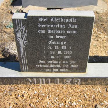 MULLER G.V.W. 1950-1997