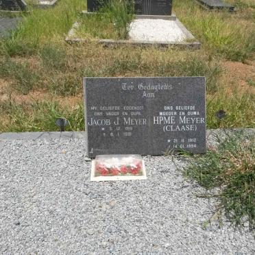 MEYER Jacob J. 1916-1981 &amp; H.P.M.E. CLAASE 1912-1994