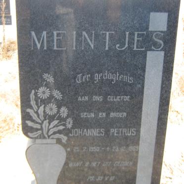 MEINTJES Johannes Petrus 1950-1969