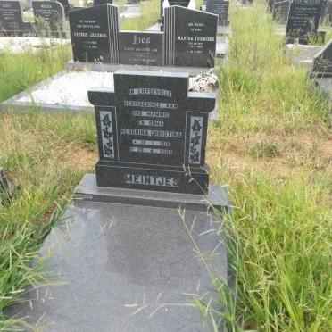 MEINTJES Hendrina Christina 1918-2003
