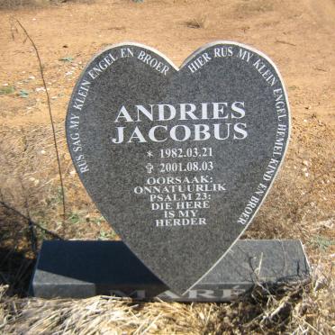MARE Andries Jacobus 1982-2001