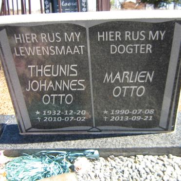 OTTO Theunis Johannes 1932-2010 :: OTTO Marlien 1990-2013