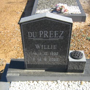 PREEZ Willie, du 1932-2003