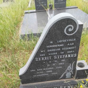 RENSBURG Gerrit Stefanus, Jansen van 1911-1992