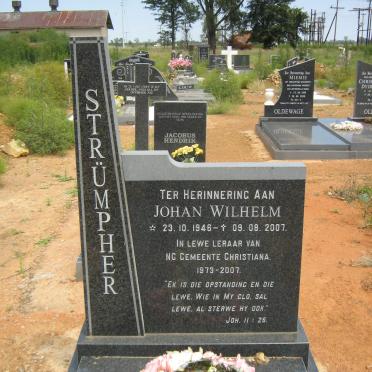 STRUMPHER Johan Wilhelm 1946-2007