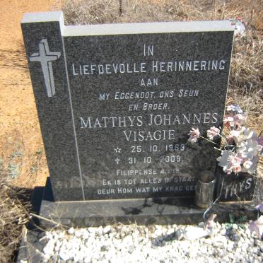 VISAGIE Matthys Johannes 1963-2008